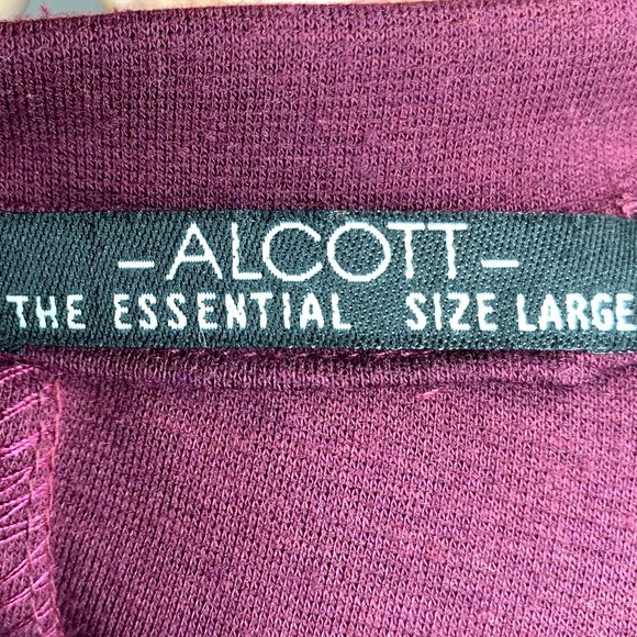 Classy Burgundy Dress - Picture 8 of 8